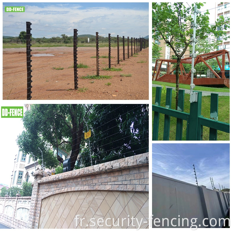 Energizer / énergie électrique Energizer / Energiser Wire Security Alarm System Electric Fence for Farm Garden House Residential